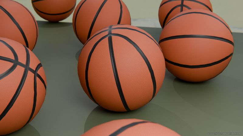 Basketball 3D models