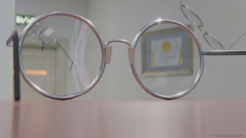 Round metal glasses