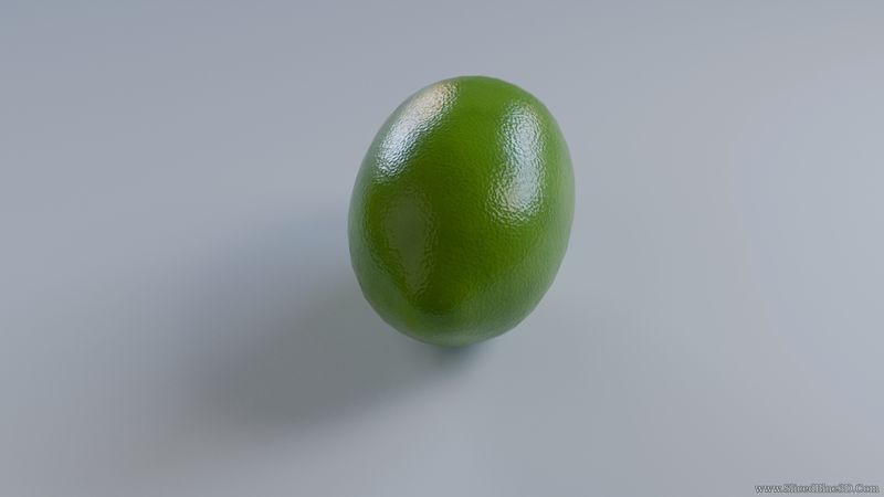 A lime from above