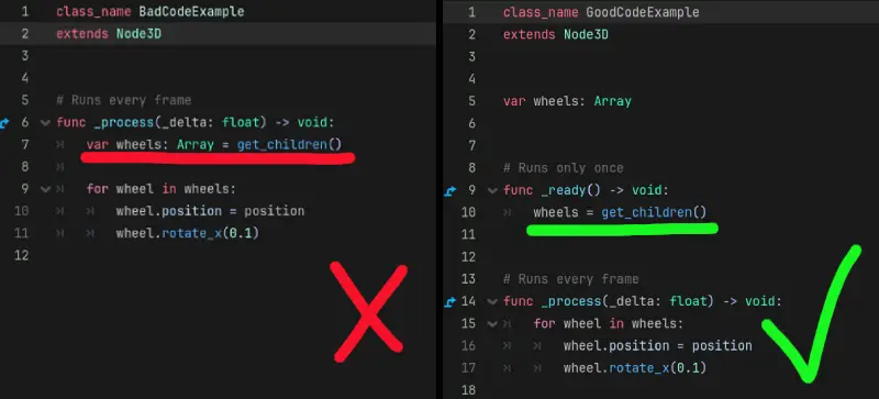 Bad Code vs Good Code Bad Code vs Good Code